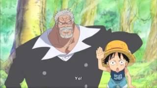 One Piece: Luffy Meet Curly Dadan and Kid Ace - One Piece is Totally COOL