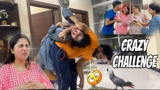 PAUSE CHALLENGE WITH DESI FAMILY! GREEN CHILLI PUNISHMENT️