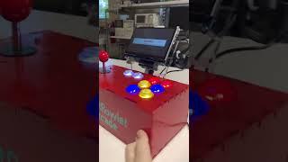 Laser Cut Cyberdeck with Retropie #shorts #arcade