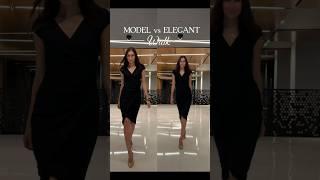 Elegant VS Modeling walk #elegance #heels #elegancetips #modellingtrainer