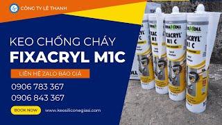 Bỏ mối keo silicone fixacryl M1C giá đại lý