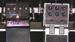 Line 6 Uber Metal Vs Digitech Death Metal Distortion Pedal Shootout