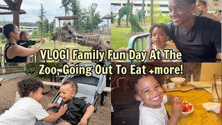 VLOG | Family Fun Day At the Zoo, Going out to eat + more!