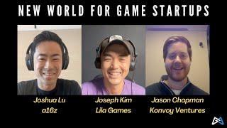 New World for Gaming Startups in 2023 | Jason Chapman, Konvoy Ventures & Josh Lu, a16z