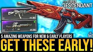 The First Descendant: 5 BEST WEAPONS for EARLY & NEW PLAYERS! (How To Get Best Early Weapons)