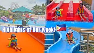 FAMILY OUTING! AQUA PLANET HERE IN CLARK PAMPANGA || TAPANG NI RYKER MAG SLIDE | Thefewstertv