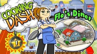 Kehilangan Cookie Sang Chef - Cooking Dash (Flo's Diner: Level 1-10)