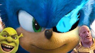 New Sonic The Hedgehog Trailer but full of Memes