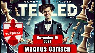 🟥 Magnus Carlsen | Titled Tuesday Early | 19 November 2024 