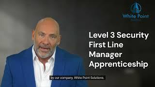 Level 3 Security First Line Manager Apprenticeship