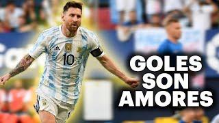 LOS MEJORES 35 GOLES DE LIONEL MESSI EN LA SELECCIÓN ARGENTINA  EL MEJOR DEL MUNDO Y SU MAGIA 