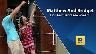 Matthew And Bridget Do Their Debt Free Scream!