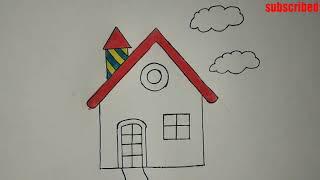 How to make an easy home sweet home/Afnan's Art's channel