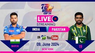 Live T20 World Cup 2024 Scorecard - India vs Pakistan : ICC Men's T20 World Cup