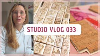 letzte Runde vor Weihnachten - Täschchen nähen, Stempel und Bestellungen packen - StudioVlog 33