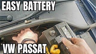 2010 2015 Volkswagen Passat Battery Replace How to Remove Install Dead No Start 2014 2013 2012 2011