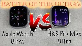 REAL vs FAKE: Apple Watch Ultra VS HK8 Pro Max Ultra Smartwatch: Is This The BEST COMPARISON YET???