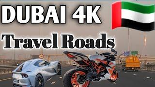 Travel to Dubai Roads | Dubai 4k Video | @Travelvisiting