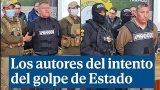 Intento de golpe de estado en Bolivia: detenidos Juan José Zúñiga y Juan Arnez