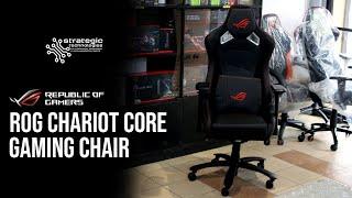 ASUS ROG CHARIOT CORE GAMING CHAIR - Unboxing and Assembly