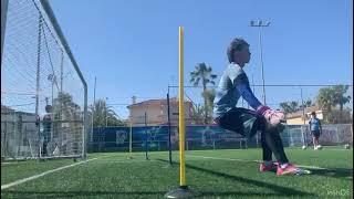 GK Sebastian Roman (training session) - College Recruiting Video