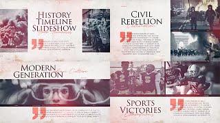 History Documentary Timeline ( After Effects Template )  AE Templates