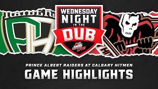 Prince Albert Raiders at Calgary Hitmen 12/18 | WHL Highlights 2024-25