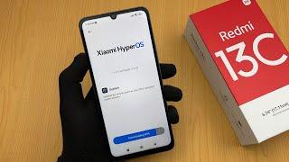 MIUI 14 To HyperOS Update Android 14 Software Update Xiaomi Redmi 13C ASMR