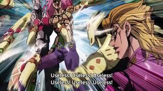 Gold Experience Requiem MUDA MUDA - jojo part 5 episode 37