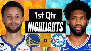 Golden State Warriors vs Philadelphia 76ers Full Highlights 1st Qtr | Mar 1 | 2025 NBA Highlights