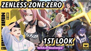 [ZZZ] MY 1ST LOOK AT ZENLESS ZONE ZERO!! | HOYOVERSE NEW GACHA GAME | 60 STANDARD ROLLS