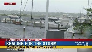 Jacksonville-area residents watch Matthew closely