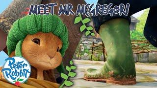 @Peter Rabbit - Meet Mr. McGregor! | Trouble In The Garden Alert! | Compilation | Cartoons for Kids