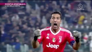 Juventus - Sporting CP 2-1 (18/10/17), UCL 2017/18 - Goal & Highlights (Sport Mediaset 19/10/17)