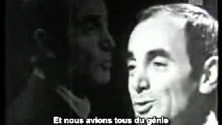 Charles Aznavour La Bohème