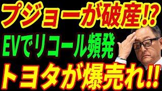 【海外の反応】プジョー崩壊⁉EVがどんどん売れなくなる衝撃の理由とは・・・