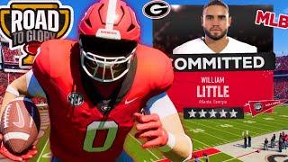 THE BEST LINEBACKER IN COLLEGE SIGNS TO THE UNIVERSITY OF GEORGIA! COLLEGE FOOTBALL 25 ROAD TO GLORY