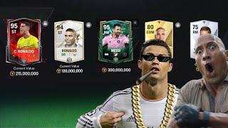 OMG!I packed Cristiano ronaldo  from weekend challenge in fc mobile #fifamobile