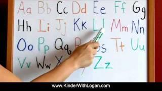 Sing and Learn the Alphabet with Logan! - The ABC Song!