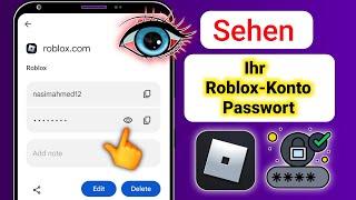 So sehen Sie Ihr Roblox-Passwort auf dem Handy 2024 || Siehe Roblox-Anmeldekennwort