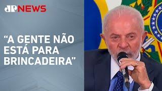 Lula sobre queimadas no Brasil: “Se estiverem cometendo crime, lei tem que ser exercida”