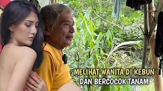 Viral! Seorang kakek bercocok tanam di kebun saat bertemu wanita misterius