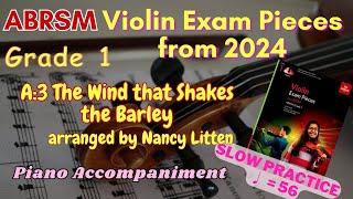 [Piano Accom] ABRSM Violin Exam Pieces from 2024 - Grade 1 A:3 [= 56]
