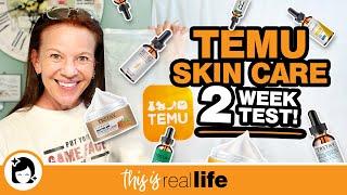 Temu Skin Care: 2 Week Test - THIS IS REAL LIFE