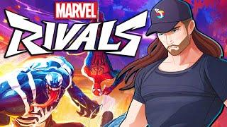 Playing the NEW "Marvel Rivals" Game for the first time!