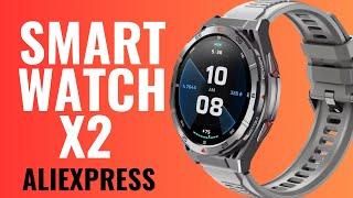 SMARTWATCH X2 DO ALIEXPRESS VALE A PENA? GPS, 3ATM, TELA AMOLED COM AOD, ATENDE LIGAÇÕES DO ZAP ZAP.