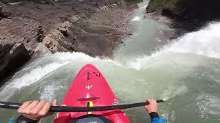 Kayaking over 100ft Ram Falls GOPRO