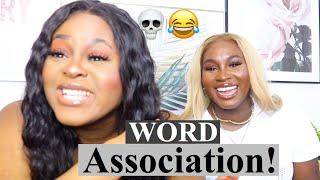 WORD ASSOCIATION CHALLENGE WITH MY SISTER | Song Edition | SPatronne