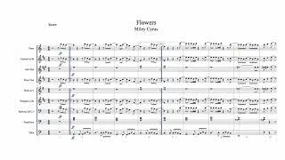 Miley Cyrus - "Flowers" Marching/Pep Band Sheet Music Arrangement