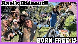 【ハーレー女子】Born Free 2024!イケてる女子のバイク紹介！Axel’s Hideout